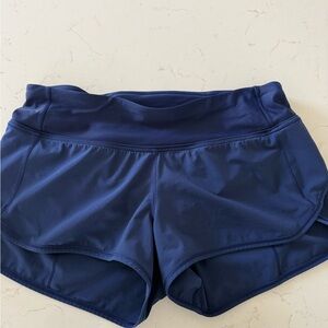 Lululemon Athletica Dark Blue Women's Athletic Shorts